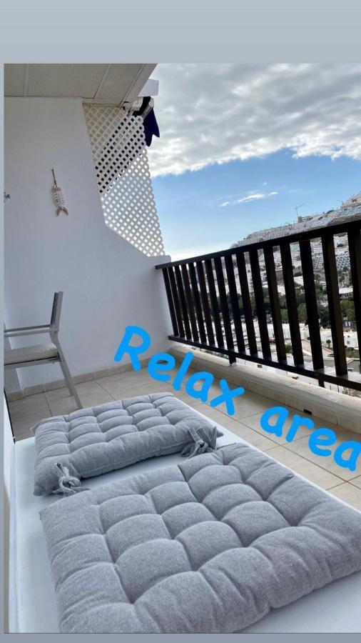 Lovely Apartment Seaview In Puerto Rico With Heated Swimming Pool, Free Wi-Fi And Free Private Parking Zewnętrze zdjęcie
