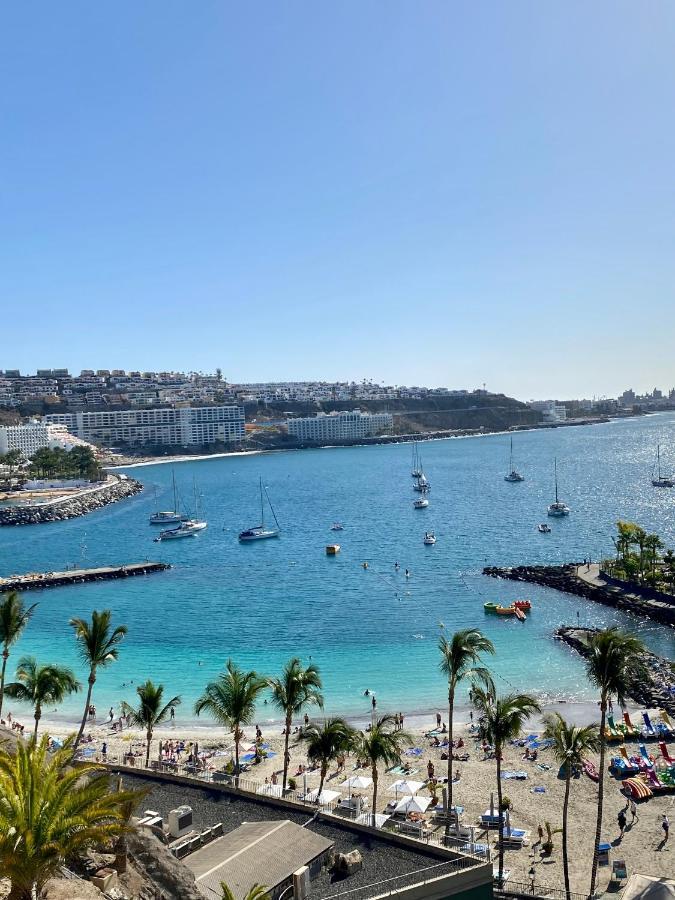 Lovely Apartment Seaview In Puerto Rico With Heated Swimming Pool, Free Wi-Fi And Free Private Parking Zewnętrze zdjęcie